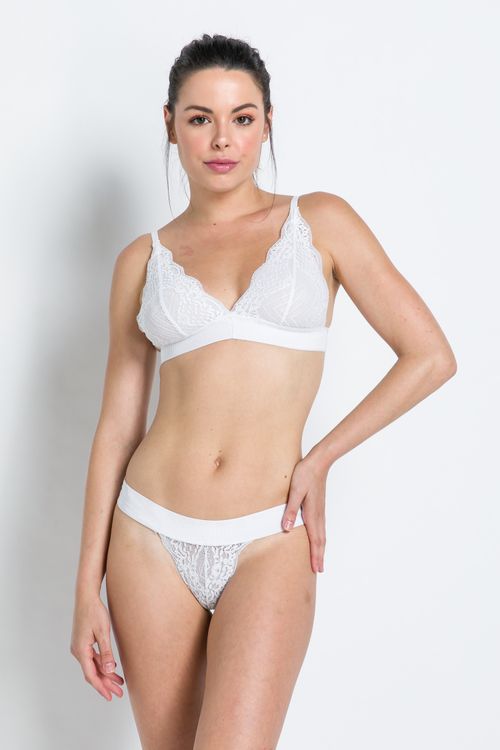 CALCINHA COM RENDA - LOVE ACUO
