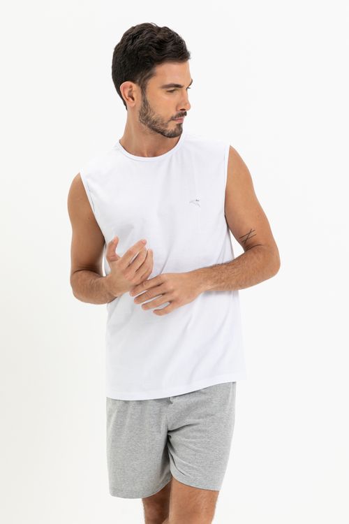 REGATA DE ALGODÃO - ETERNO MASCULINO