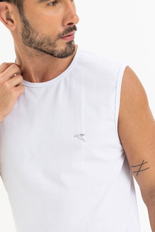 REGATA DE ALGODÃO - ETERNO MASCULINO