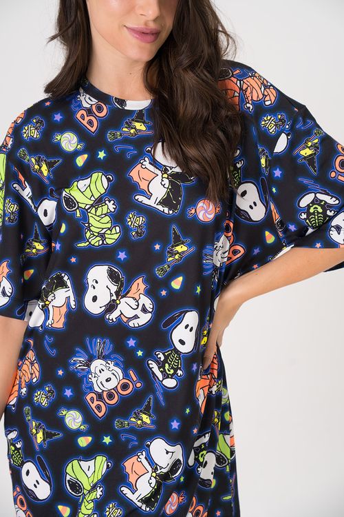 CAMISOLA AMPLA - SPOOKY SNOOPY