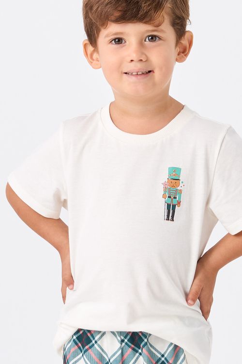 PIJAMA CURTO INFANTIL MENINO - CONTOS DE NATAL