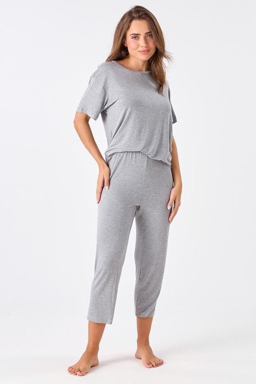 PIJAMA CAPRI DE VISCOSE - CLÁSSICOS DE VISCOSE MESCLA